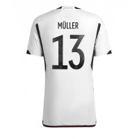 Tyskland Thomas Muller #13 Hjemmedrakt VM 2022 Kortermet